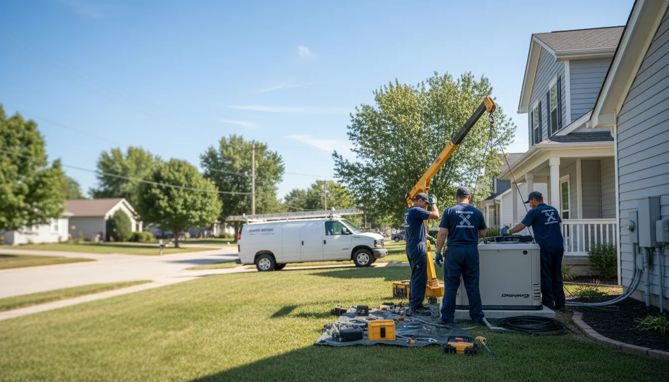 Generator Installation in Tiskilwa, IL near me